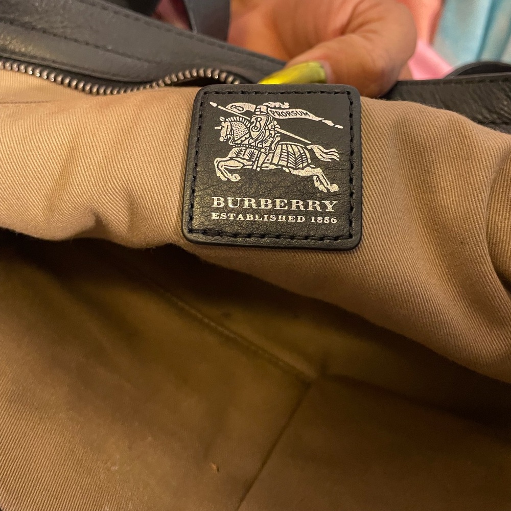 Black Burberry Bag - Picture 2 of 8